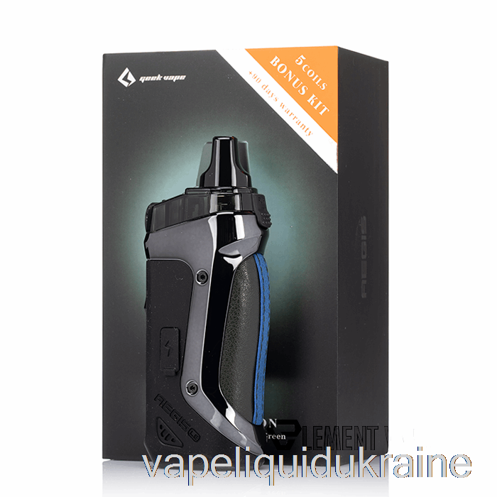 Vape Liquid Ukraine Geek Vape AEGIS BOOST 40W Pod Mod Kit LE Bonus Kit - Midnight Green